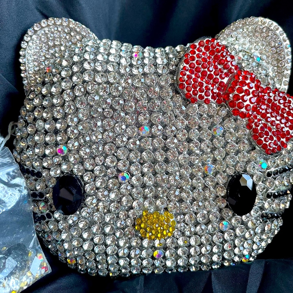 Hello Kitty Crystal Clutch